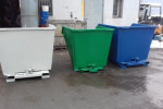 Koleba Pojemnik Stalowy Kosz Kontener 1m3
