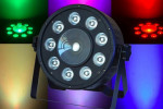 Reflektor Mocny PAR LED 9x10W + 1x30W RGB DMX