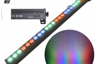 Listwa belka LED BAR Mocne 24x3W RGB Mix kolor