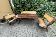 Sprzedam drewniane meble ogrodowe