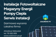 Instalacje fotowoltaiczne, magazyny energii