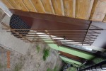 Furtka masywna, ciężka sprawna. Metalowa.